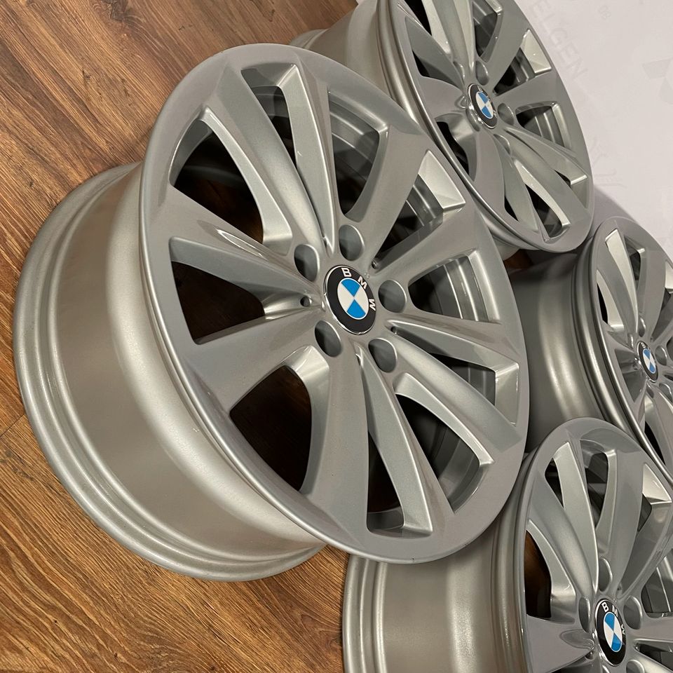 Originale 17 Zoll BMW 5er F10 F11 Styling 236 Alufelgen Felgen Leichtmetallfelgen silber glänzend (weitere Farben möglich)