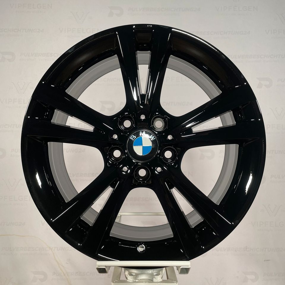 Originale 18 Zoll BMW 2er F22 F23 Styling 385 Alufelgen Felgen Leichtmetallfelgen schwarz glänzend (weitere Farben möglich)