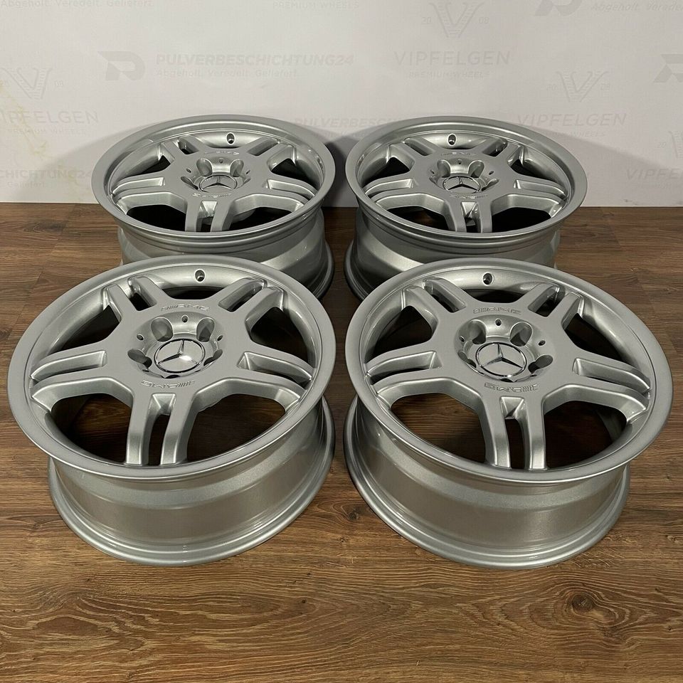 Оригинальные 18 дюймов AMG Mercedes E-Class W124 Styling 2 Alloy Wheels Rims silver