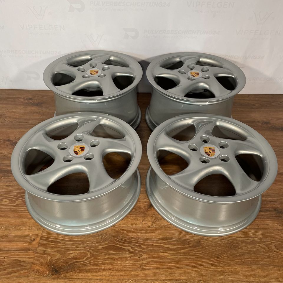 Originale 18 Zoll Porsche 911 993 Carrera Alufelgen Felgen Leichtmetallfelgen Turbolook (weitere Farben möglich)