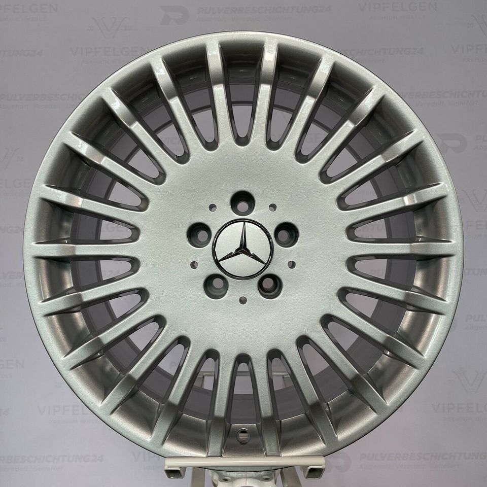 Originale 19 Zoll Mercedes S-Klasse W221 Sportpaket Alufelgen Felgen Leichtmetallfelgen silber glänzend (weitere Farben möglich) 