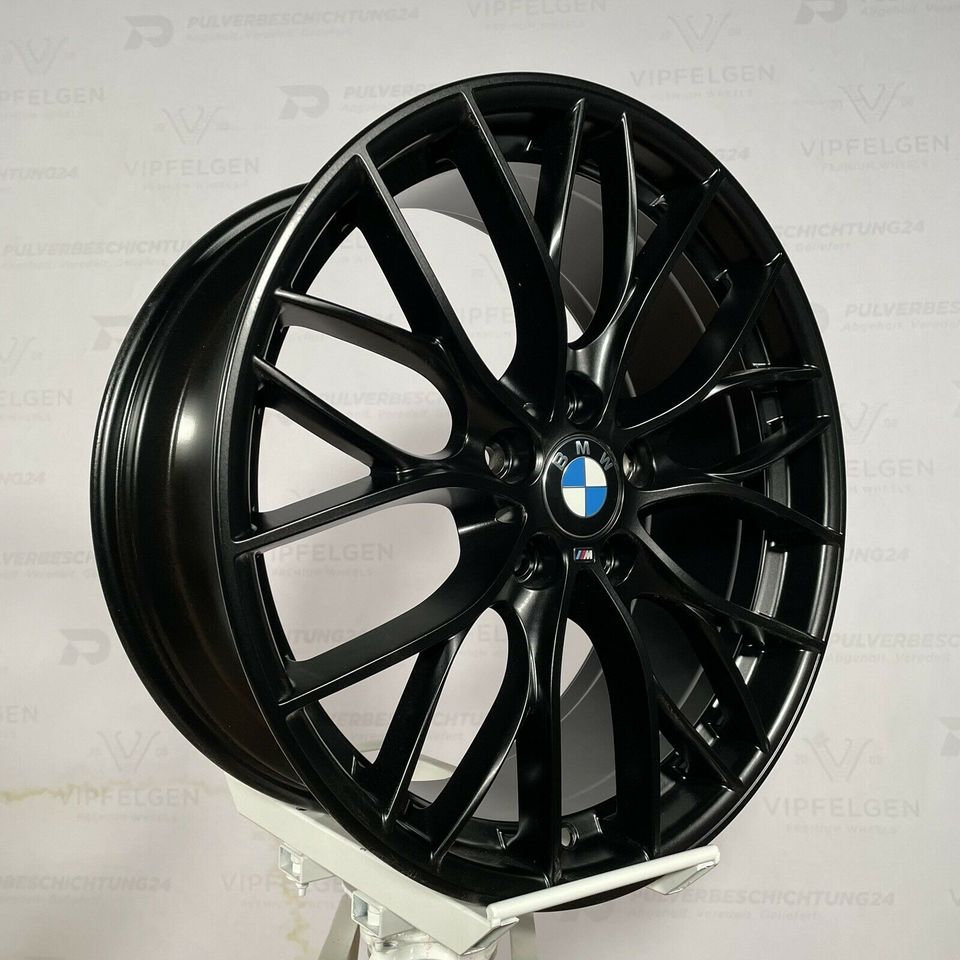 Originale 19 Zoll BMW 1er F20 F21 M405 Performance Alufelgen Felgen Leichtmetallfelgen schwarz matt (weitere Farben möglich)