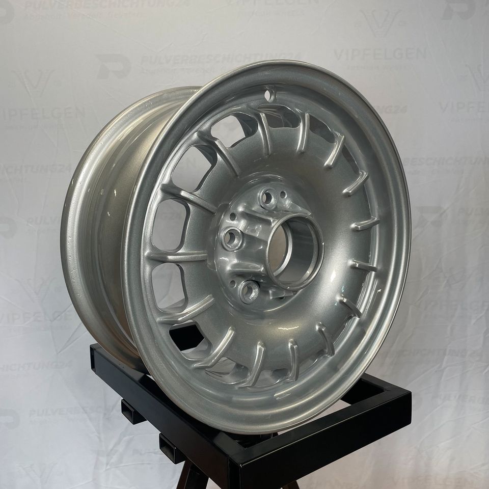 Originele 15 Inch Mercedes E-Klasse W124 8 Gaten Lichtmetalen Velgen zilver