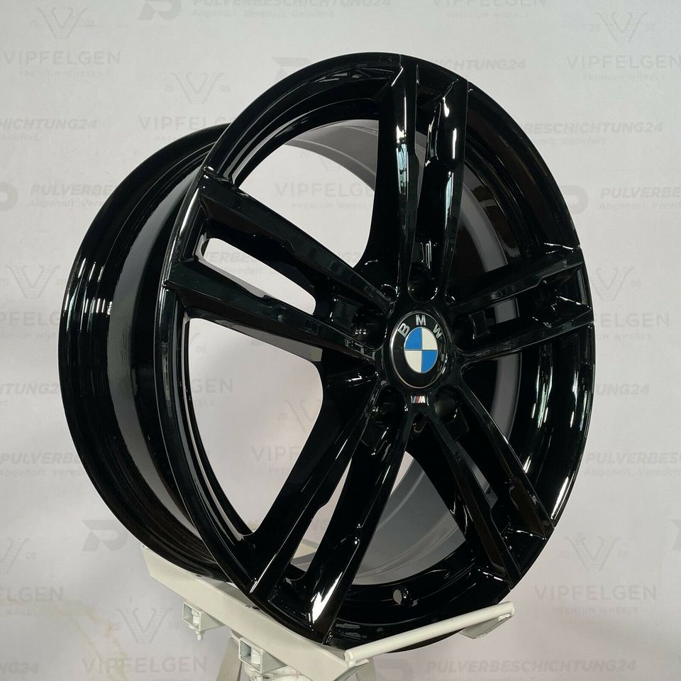 Originale 18 Zoll BMW 1er F20 F21 Styling M719 Alufelgen Leichtmetallfelgen Felgen schwarz glänzend (weitere Farben möglich)