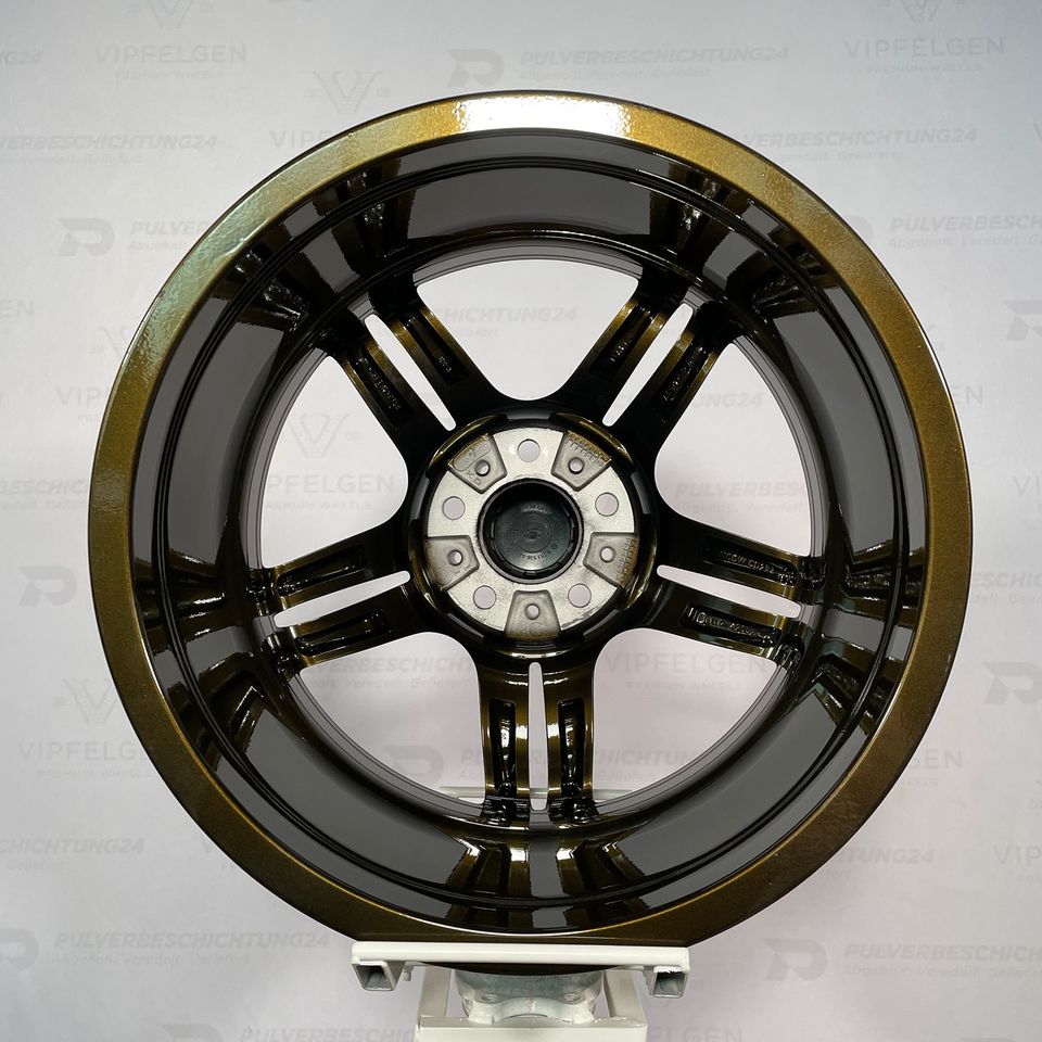 Originale 19 Zoll BMW 5er F11 Styling M351 M-Paket Alufelgen Felgen Leichtmetallfelgen schwarz - bronze (weitere Farben möglich)