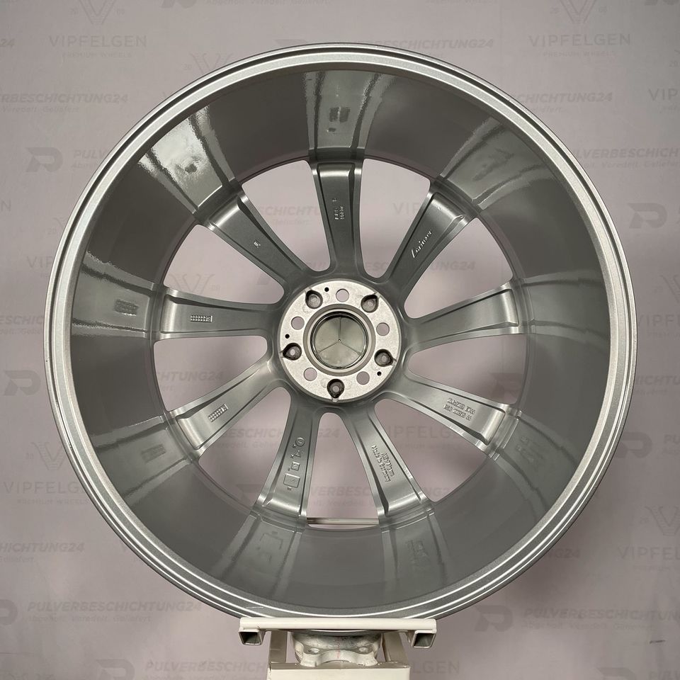 Originale 21 Zoll Lorinser RS8 Mercedes ML GLE W166 W164 Alufelgen Felgen Leichtmetallfelgen silber glänzend (weitere Farben möglich)