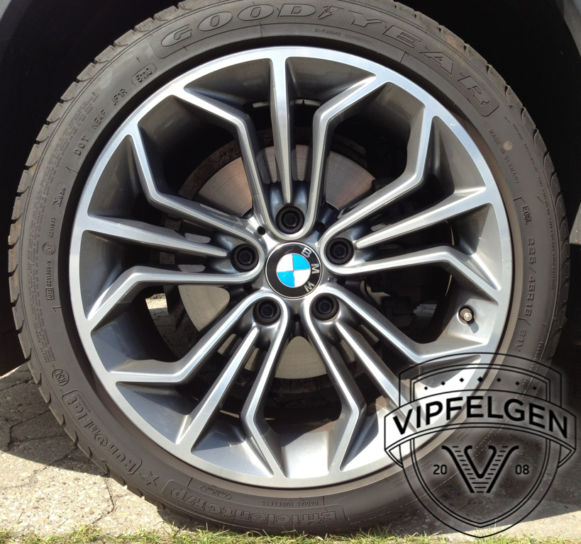 Satz 18" BMW Styling 323 Wabenstyling X1 E84 Sommerräder Kompletträder 