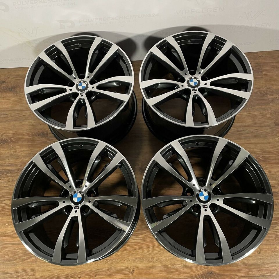 Sada 20" kol z lehké slitiny BMW Styling 469 M s dvojitými paprsky X6 F16 Ráfky 