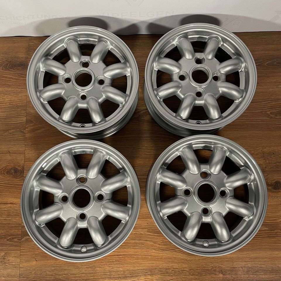 Originale 12 Zoll Mini Cooper 4,5J x 12 ET35 RRC10339 Alufelgen Leichtmetallfelgen silber (weitere Farben möglich) 