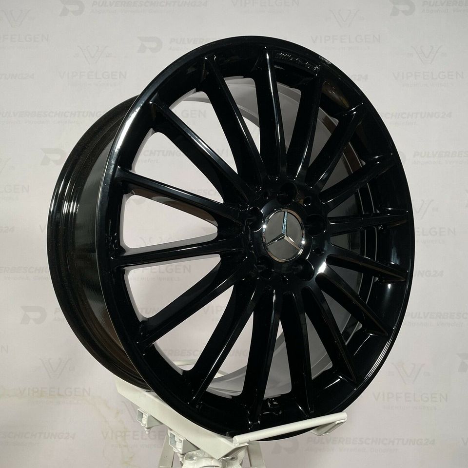 Originale 19 Zoll AMG Mercedes A-Klasse A45 W176 Alufelgen Felgen Leichtmetallfelgen schwarz glänzend (weitere Farben möglich)