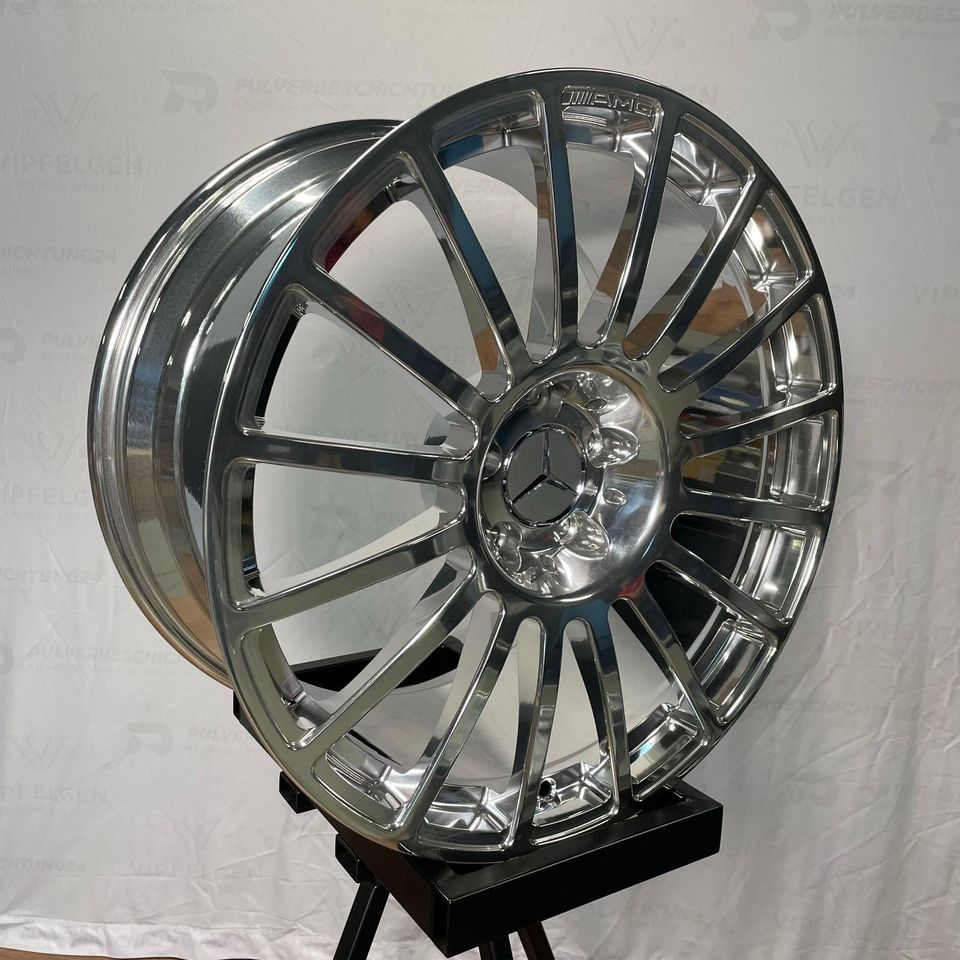 Originale 19 Zoll Mercedes AMG Black Series CLK63 SLK55 C209 R171 Felgen Alufelgen Leichtmetallfelgen hochglanzverdichtet (weitere Farben möglich)