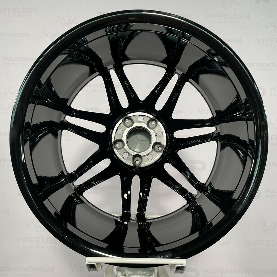 Originale 19 Zoll AMG Mercedes E-Klasse Coupe W207 C207 Alufelgen Felgen Leichtmetallfelgen schwarz glänzend (weitere Farben möglich) 