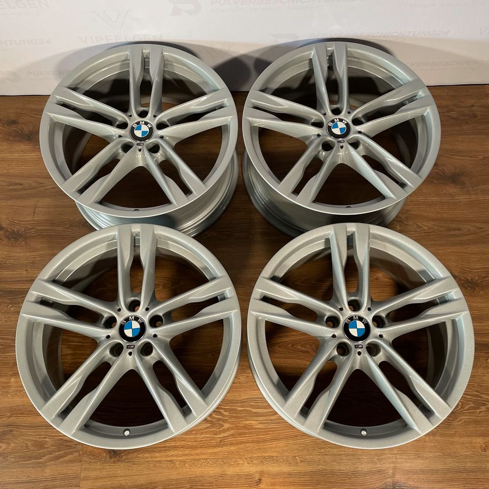 Originale 20 Zoll BMW 6er F12 F13 Styling M373 M-Paket Alufelgen Felgen Leichtmetallfelgen silber (weitere Farben möglich)