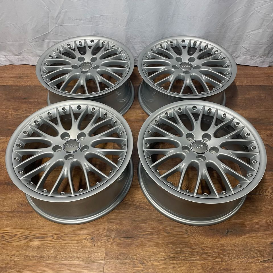 Originale 18 Zoll Audi A3 S3 8P BBS Speedline Alufelgen 5x112 Alufelgen Felgen Leichtmetallfelgen Silber (weitere Farben möglich)