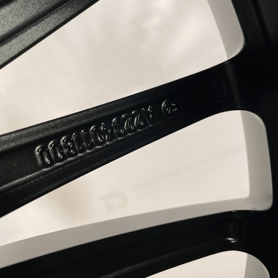 Originale 21 Zoll AMG Mercedes S-Klasse W223 Alufelgen Felgen Leichtmetallfelgen schwarz matt (weitere Farben möglich)