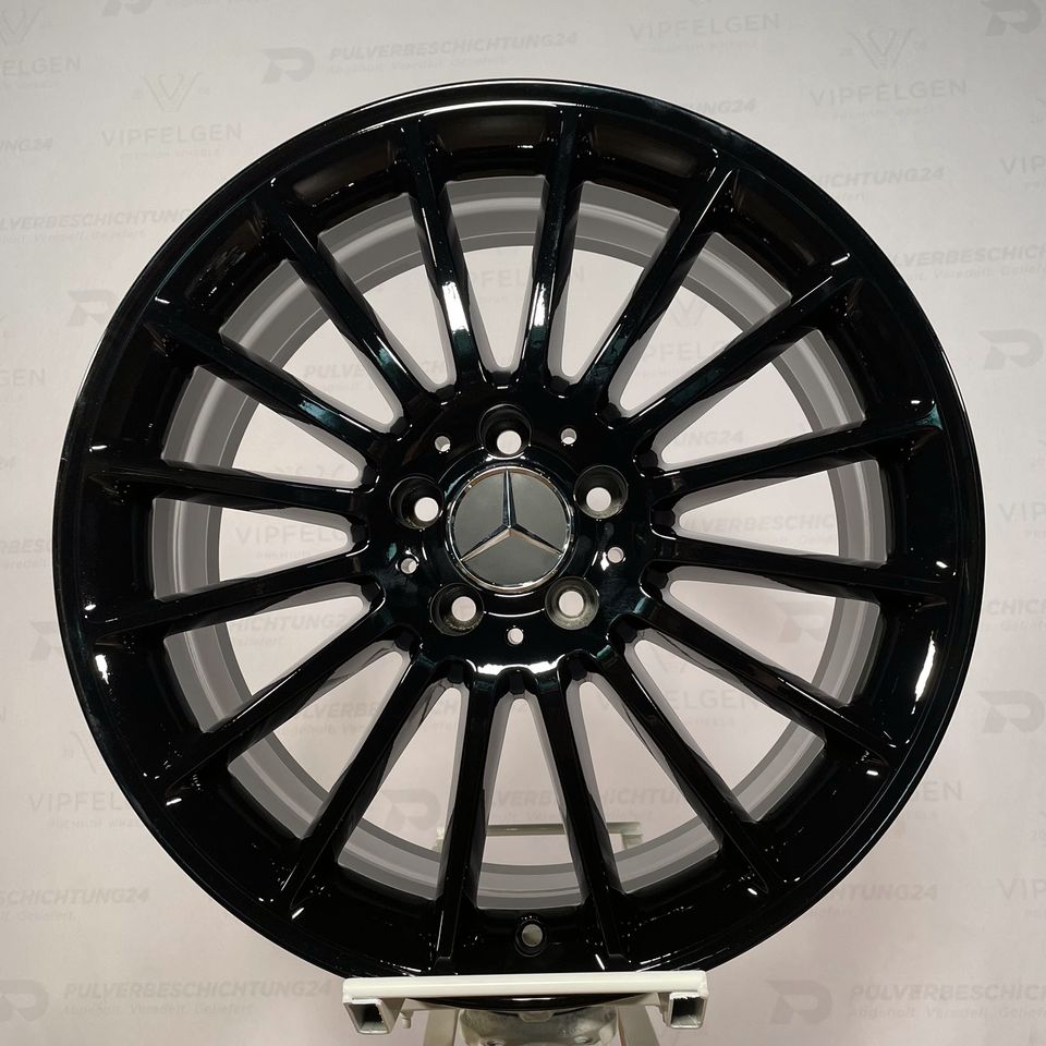 Originale 19 Zoll AMG Mercedes V-Klasse W639 Vito Viano Alufelgen Felgen Leichtmetallfelgen schwarz glänzend (weitere Farben möglich)