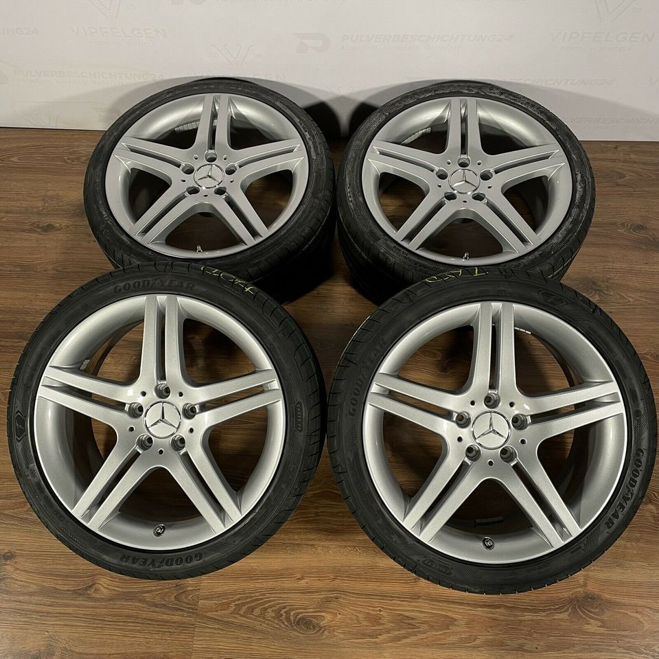 Оригинальные 18 дюймов AMG Mercedes E-Class W124 Styling 2 Alloy Wheels Rims silver