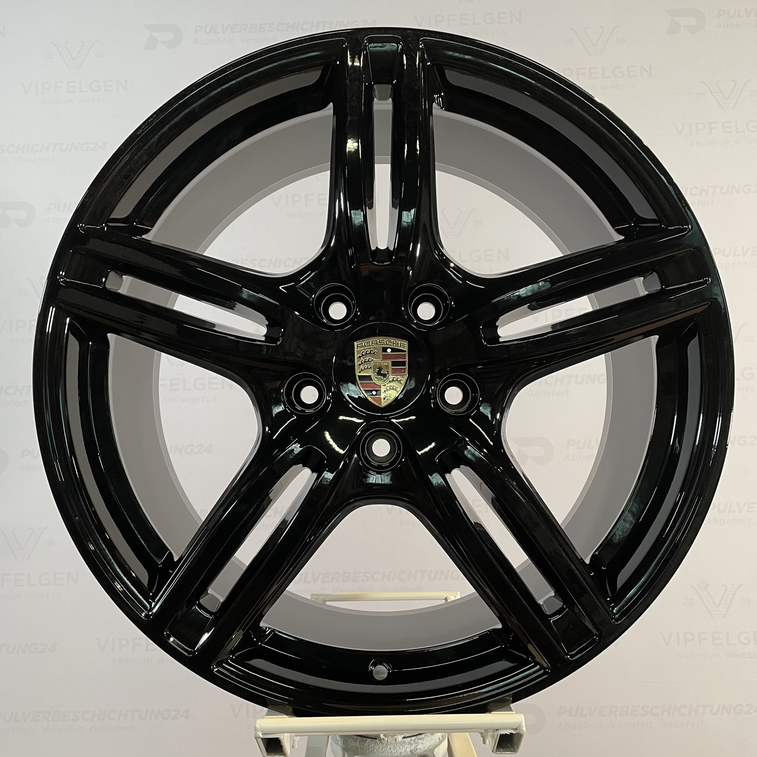 originale 20" Porsche "Panamera Turbo Rad schwarz" Panamera 971 Alufelgen Felgen siehe mögl. Farbe