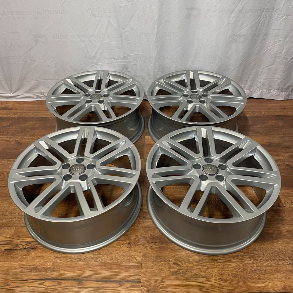 Originale 20 Zoll Audi A6 S6 4G S-Line Alufelgen Felgen Leichtmetallfelgen Silber glänzend (andere Farben möglich) 