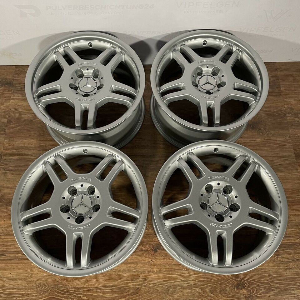 Оригинальные 18 дюймов AMG Mercedes E-Class W124 Styling 2 Alloy Wheels Rims silver