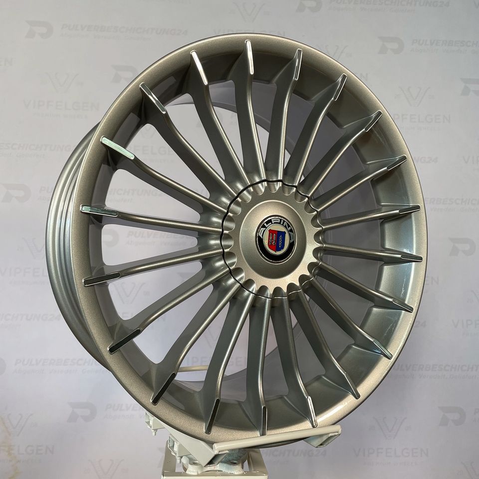 Originale 20 Zoll Alpina Classic III B5 BMW F10 F11 Leichtmetallfelgen Alufelgen Felgen silber glänzend (weitere Farben möglich)