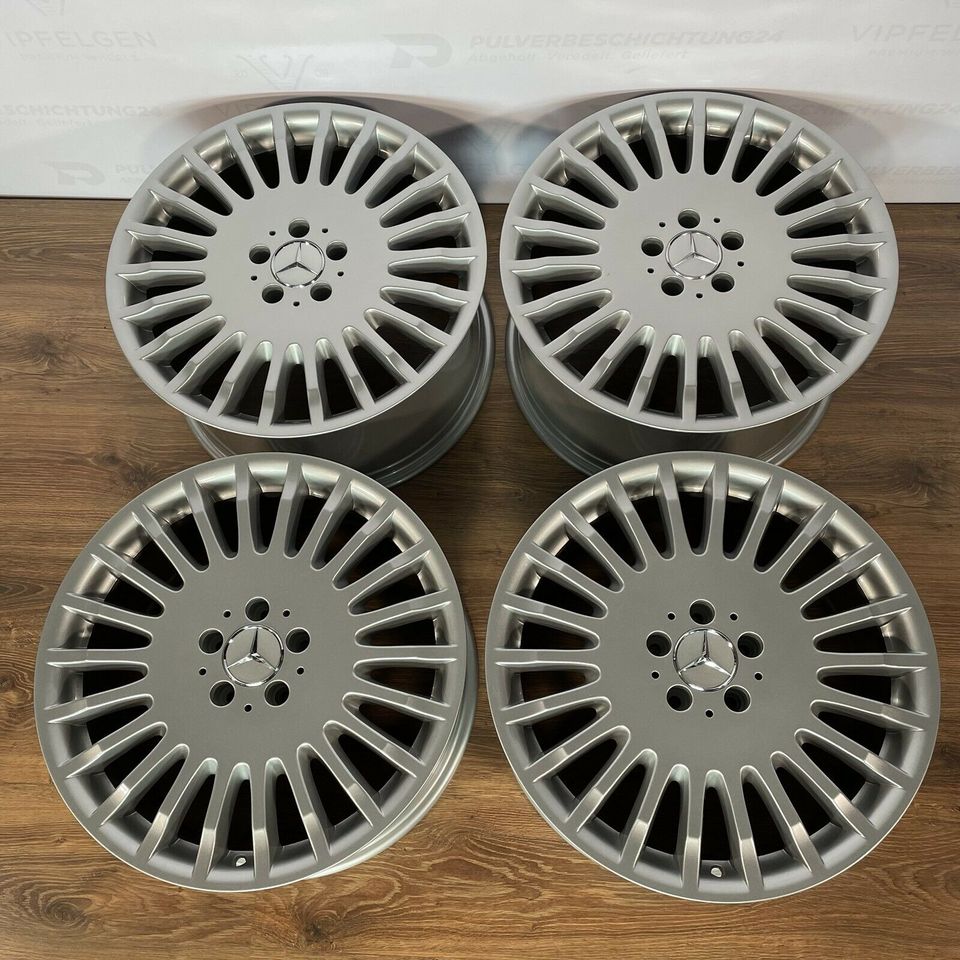 Originale 19 Zoll Mercedes S-Klasse W221 Sportpaket Alufelgen Felgen Leichtmetallfelgen silber glänzend (weitere Farben möglich) 