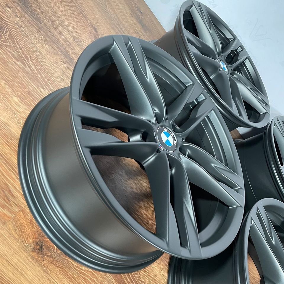 Originale 20 Zoll BMW 6er F12 F13 Styling M373 M-Paket Alufelgen Felgen Leichtmetallfelgen carbon schwarz matt (weitere Farben möglich)