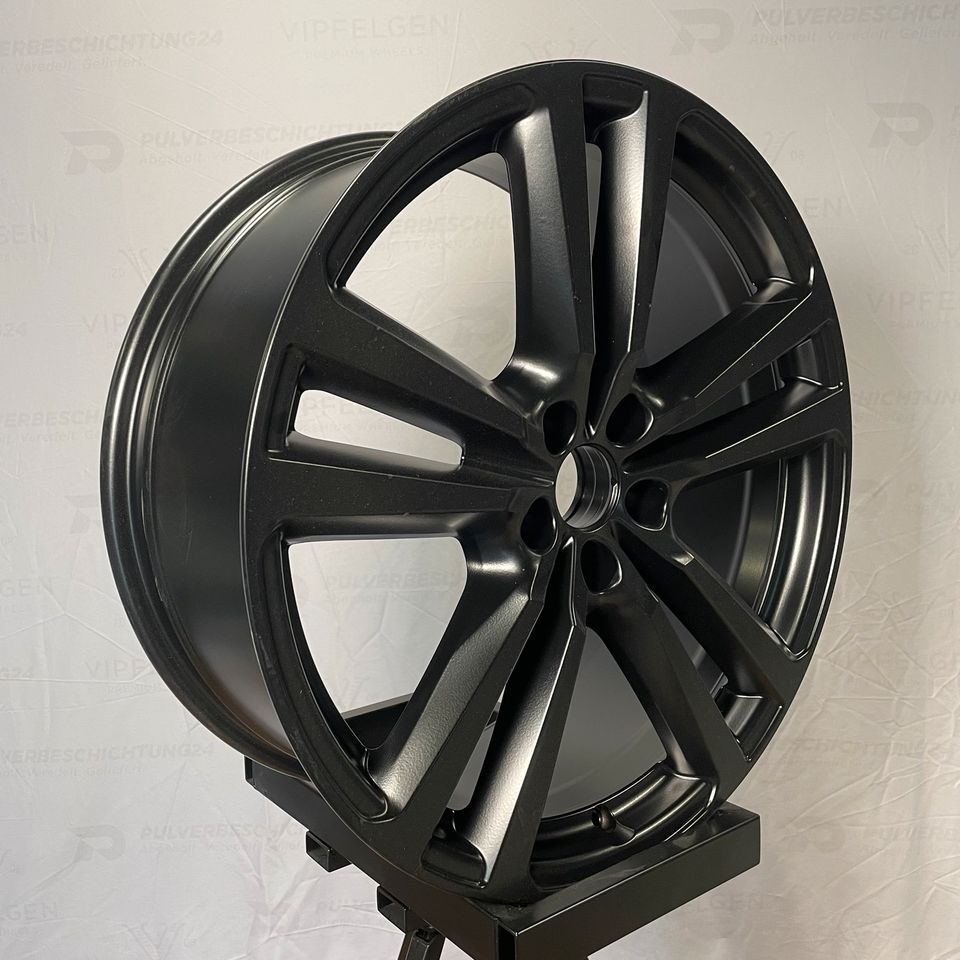 Γνήσιες ζάντες αλουμινίου 18 ιντσών Audi A3 S3 8P Rotor 5 x 112 Ζάντες αλουμινίου μαύρες