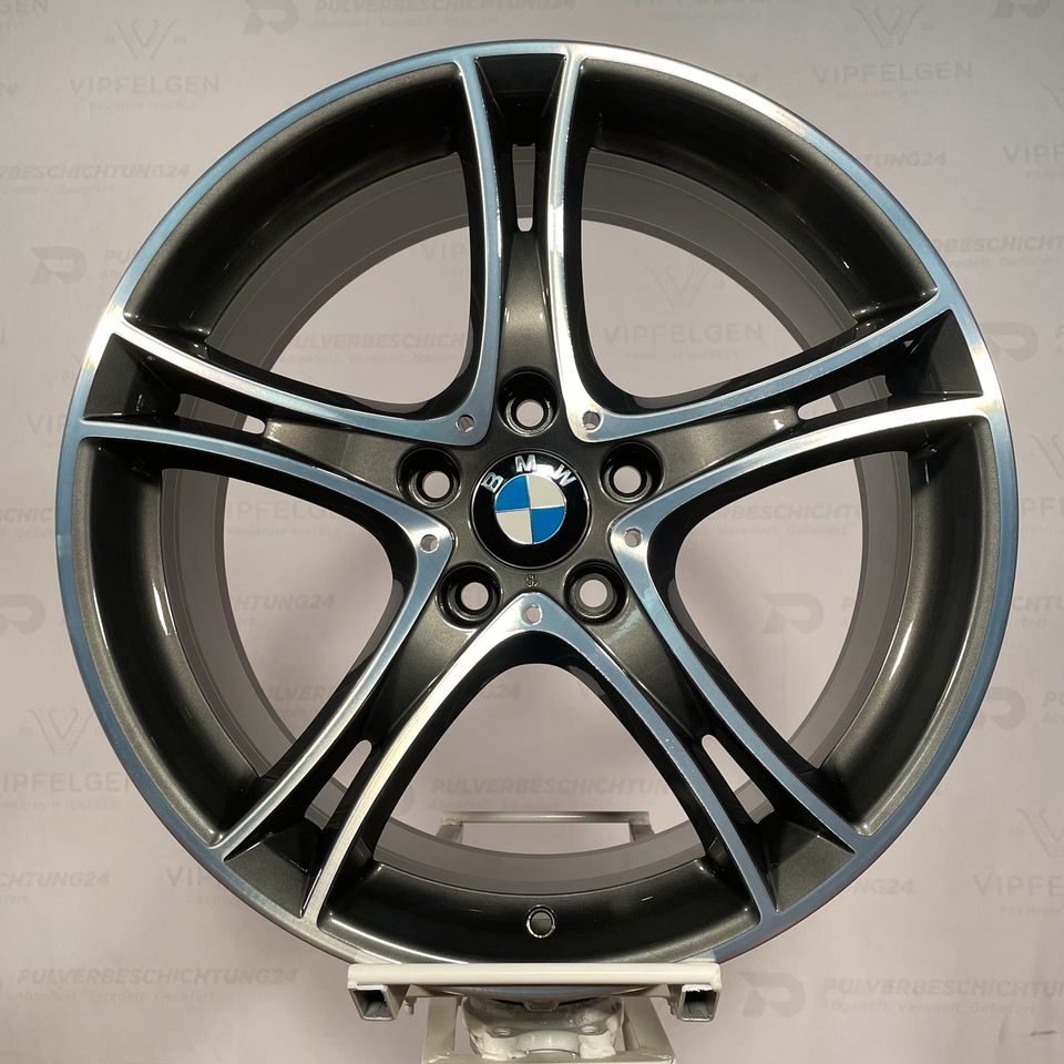 Originale 19 Zoll BMW 1er F20 F21 Styling 361 Alufelgen Felgen Leichtmetallfelgen AB anthrazit mit glanzgedrehter Front (weitere Farben möglich)