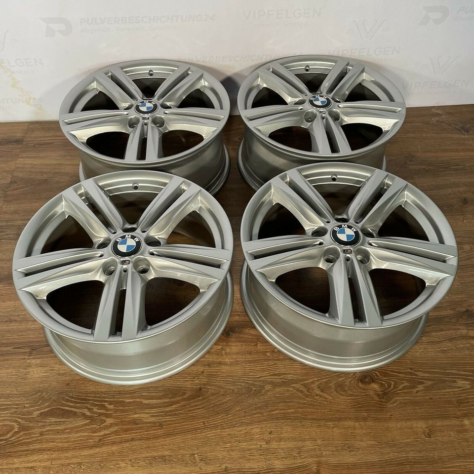 Originale 18 Zoll BMW 1er F20 F21 Styling M386 Alufelgen Leichtmetallfelgen Felgen silber glänzend (weitere Farben möglich)