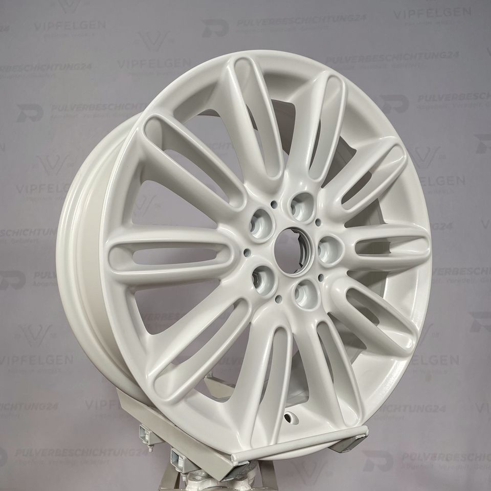 Originale 17 Zoll Mini F55 F56 F57 Tentacle Spoke 500 Alufelgen Leichtmetallfelgen weiß glänzend (weitere Farben möglich) 