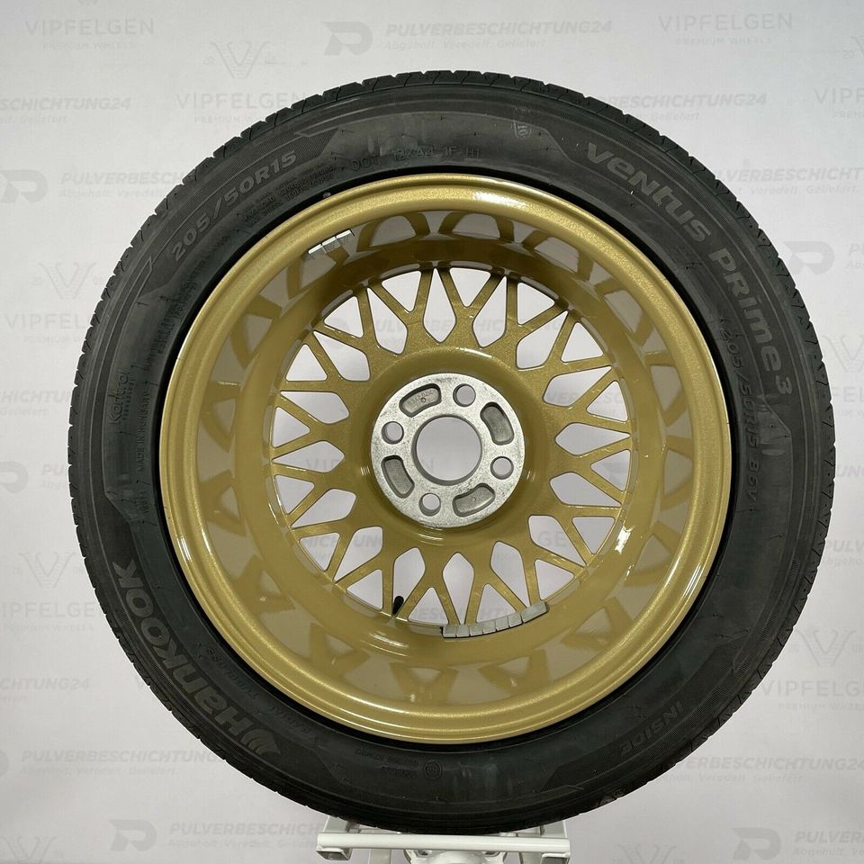 Originale 15 Zoll BBS Mahle Alufelgen Opel Kadett C Sommerräder