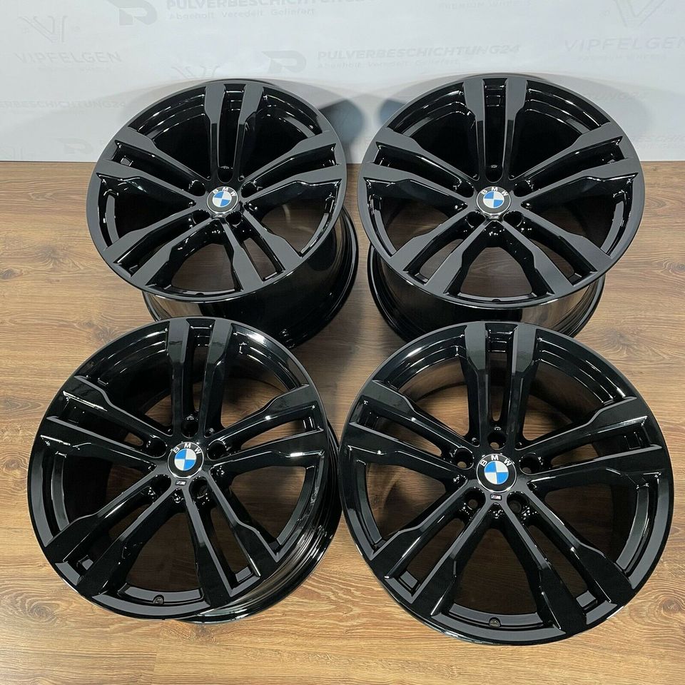 Sada 20" kol z lehké slitiny BMW Styling 469 M s dvojitými paprsky X6 F16 Ráfky 