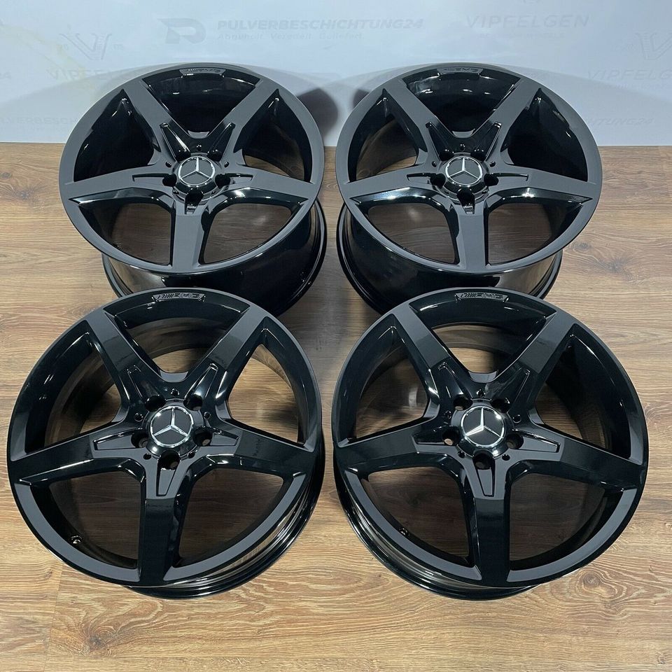 Originale 19 Zoll AMG Mercedes SL R231 W231 Alufelgen Felgen Leichtmetallfelgen schwarz glänzend (weitere Farben möglich)