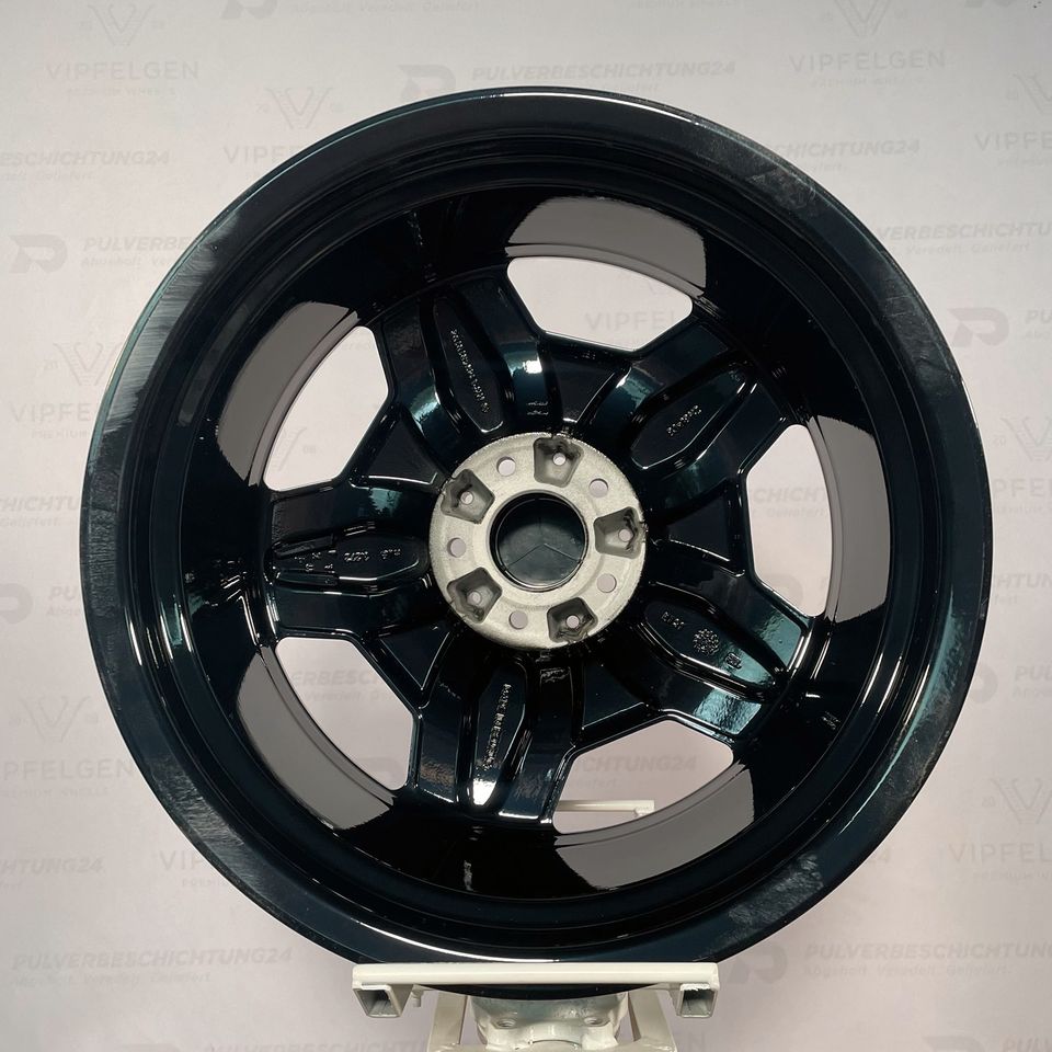 Originale 18 Zoll AMG Mercedes SL R129 Styling 2 II Alufelgen Felgen Leichtmetallfelgen schwarz glänzend (weitere Farben möglich)