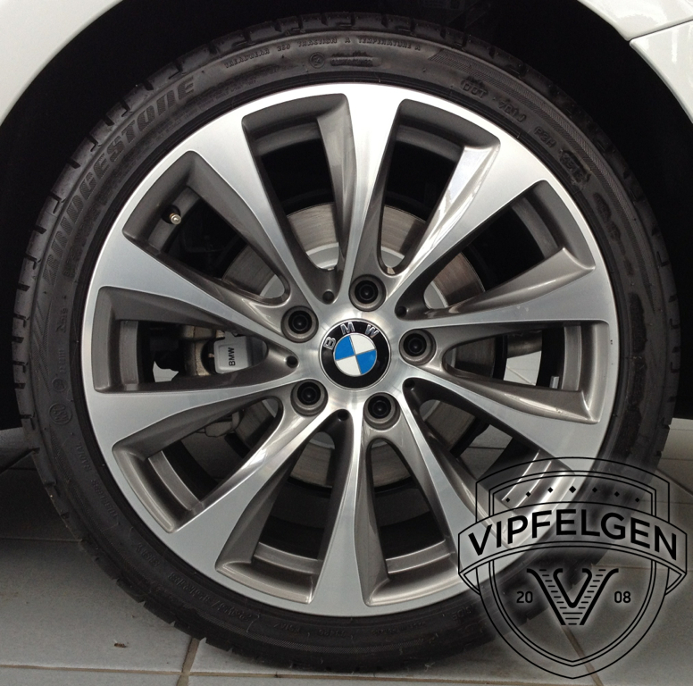 Satz 18" BMW Styling 387 V-Speiche 2er F22 F23 Winterräder Kompletträder 