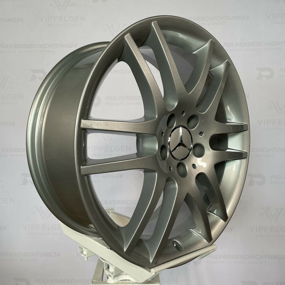 Originale 18 Zoll Mercedes SLK R171 W171 Sportpaket Alufelgen silber glänzend (weitere Farben möglich)