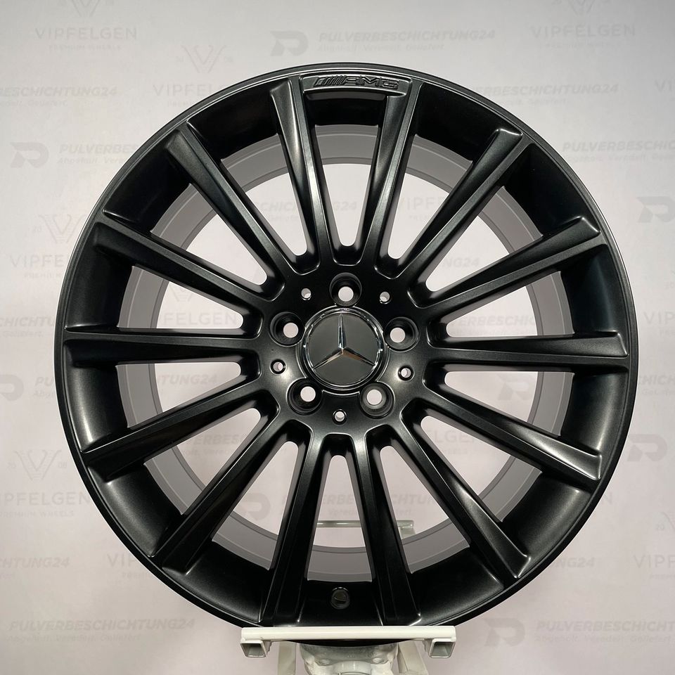 Оригинальные 18-дюймовые легкосплавные диски AMG Mercedes E-Class W210 8J + 9J Rims alloy wheels silver