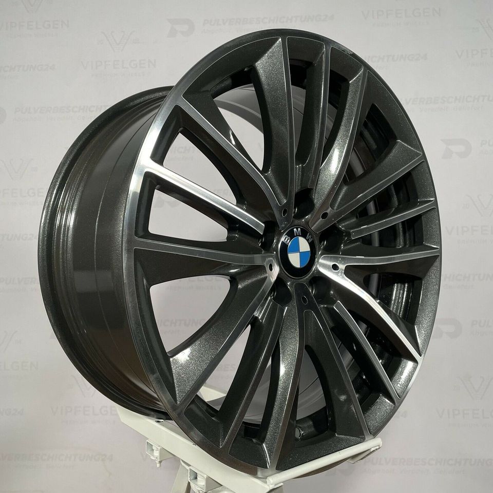 Originale 19 Zoll BMW 5er F10 Styling 332 W-Speiche Alufelgen Felgen Leichtmetallfelgen (weitere Farben möglich)