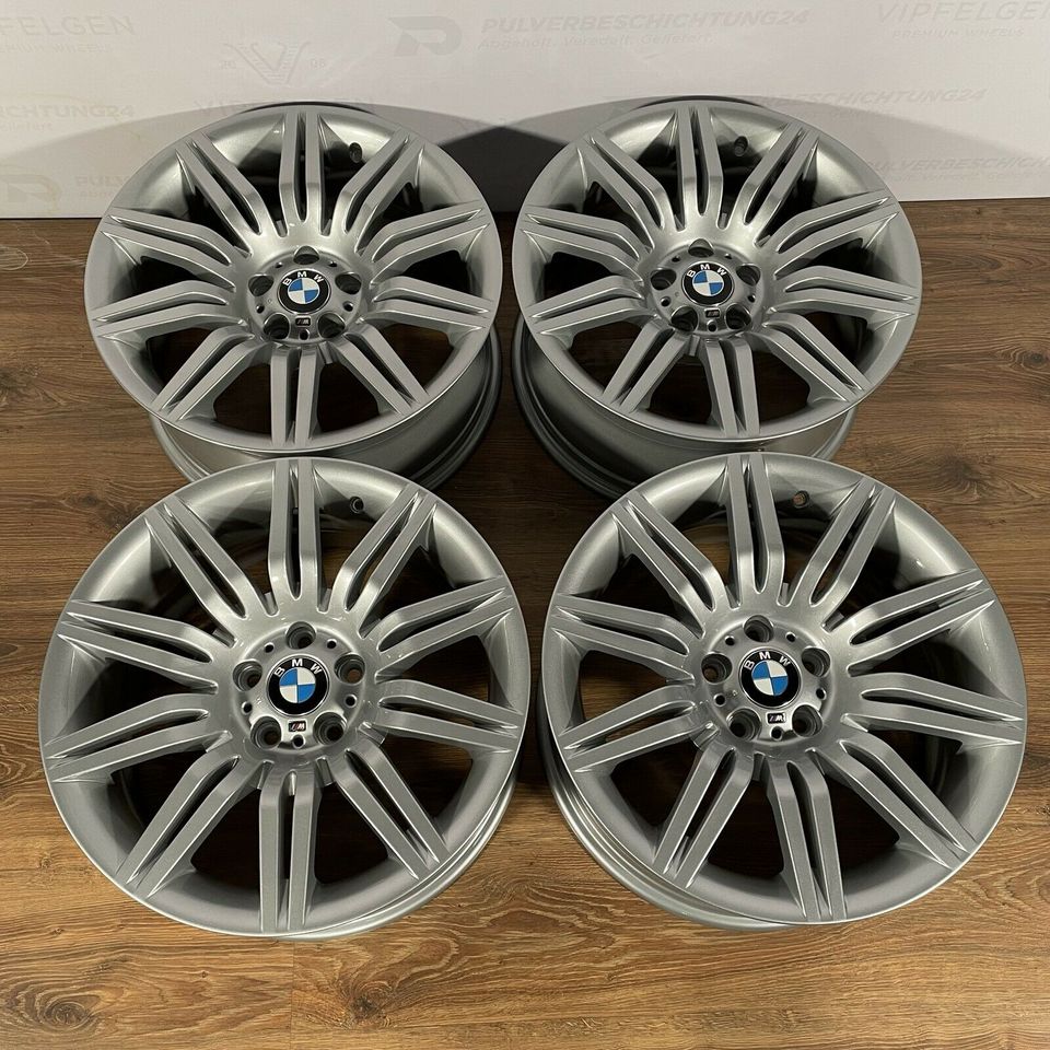 Originale 19 Zoll BMW 5er E60 Styling M172 M-Paket Alufelgen Felgen Leichtmetallfelgen silber (weitere Farben möglich)