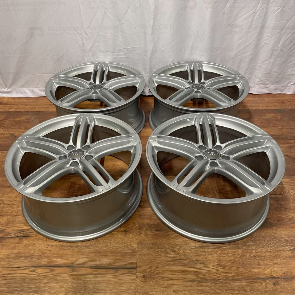 Originale 20 Zoll Audi RS6 4F C6 Segment Alufelgen 9,5J Felgen Leichtmetallfelgen silber (weitere Farben möglich) 