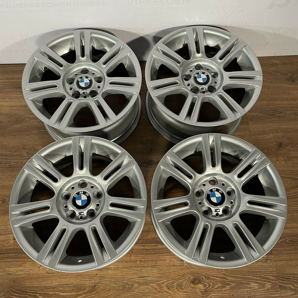 Originale 17 Zoll BMW 3er E90 E92 Styling M194 Alufelgen Felgen Leichtmetallfelgen silber glänzend (weitere Farben möglich)