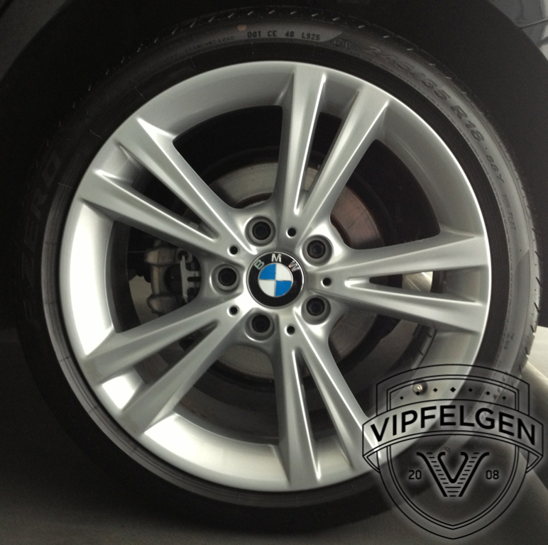 Satz 17" BMW Styling 385 Doppelspeiche 2er Active Tourer F45 Alufelgen Felgen 