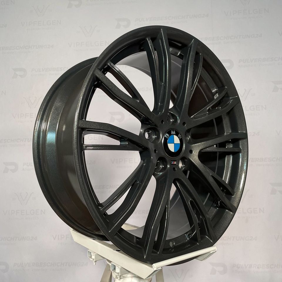 Originale 19 Zoll BMW 1er F20 F21 M624 Performance II Alufelgen Felgen Leichtmetallfelgen in anthrazit mit Pirelli Sommereifen RunFlat (weitere Farben möglich)