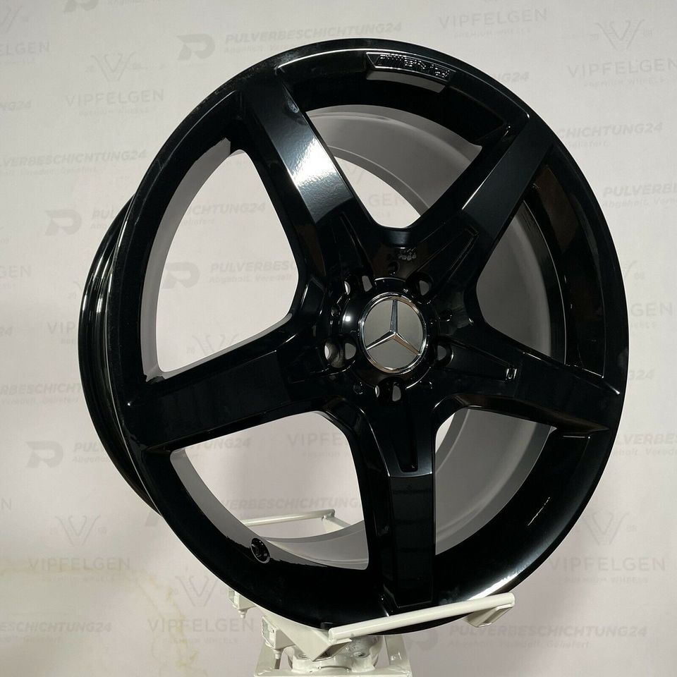 Originale 19 Zoll AMG Mercedes SL R231 W231 Alufelgen Felgen Leichtmetallfelgen schwarz glänzend (weitere Farben möglich)