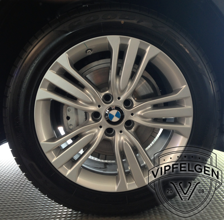 Satz 19" BMW Styling 447 V-Speiche X5 F15 Winterräder Kompletträder 