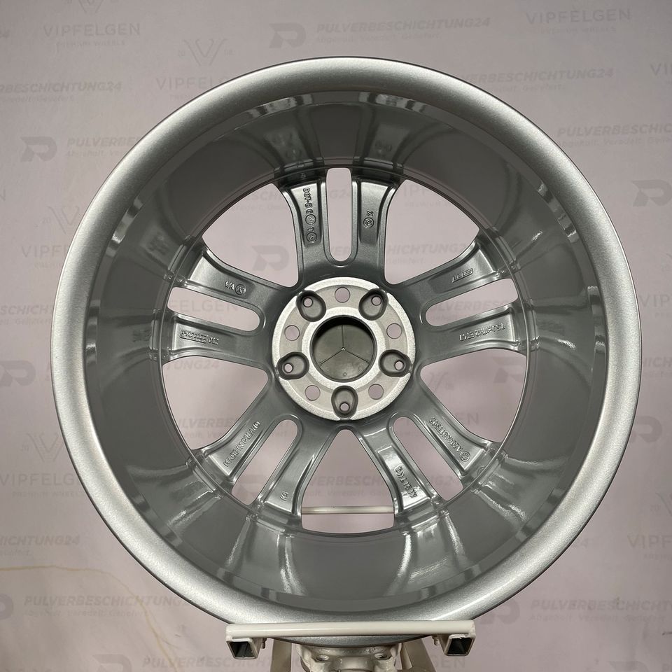 Originale 17 Zoll Mercedes C-Klasse W204 Alufelgen A2044017502 Felgen Leichtmetallfelgen silber glänzend (weitere Farben möglich) 