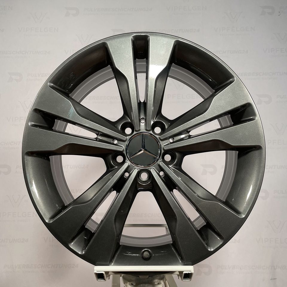 Originale 18 Zoll Mercedes CLA C117 X117 Alufelgen Felgen Leichtmetallfelgen Farbe anthrazit (weitere Farben möglich)
