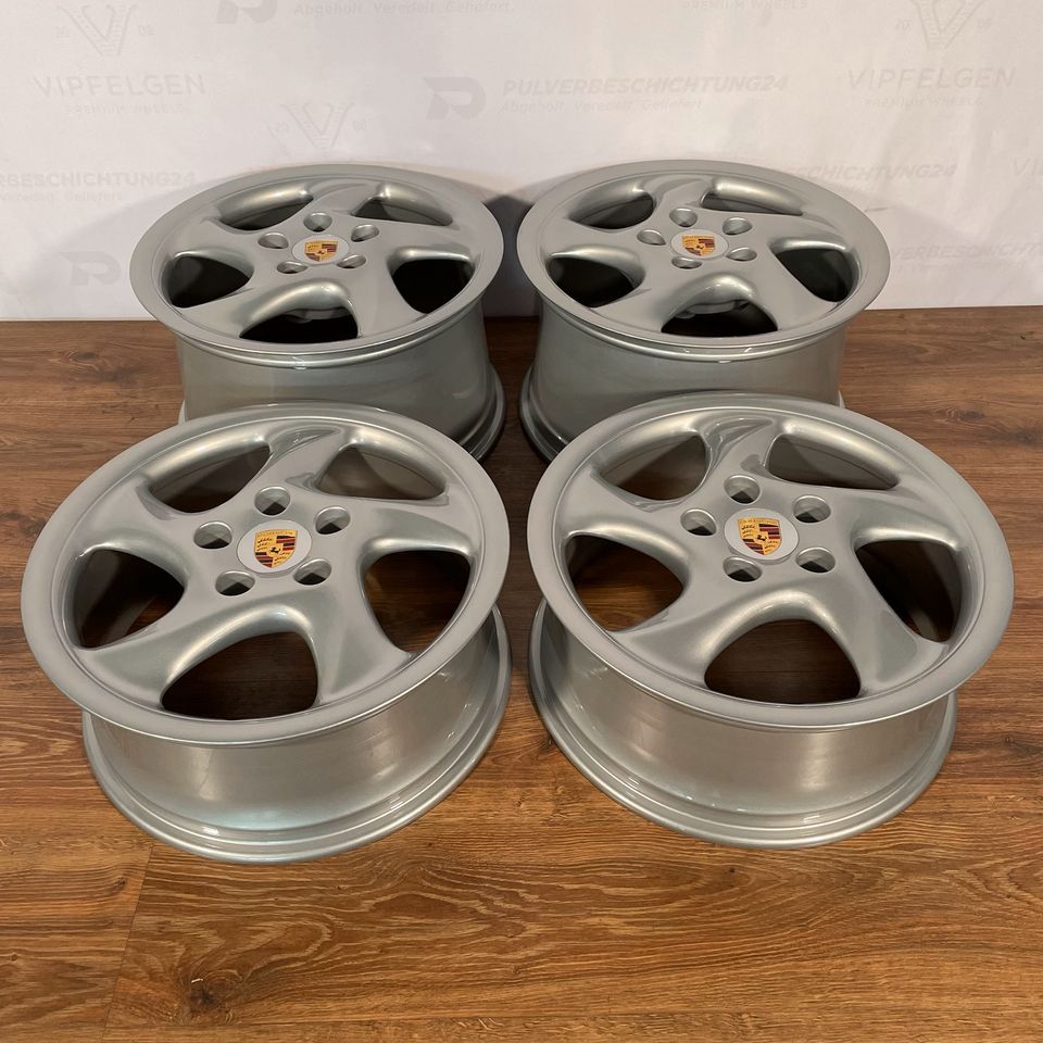 Originale 18 Zoll Porsche 911 993 Carrera Alufelgen Felgen Leichtmetallfelgen Turbolook (weitere Farben möglich)
