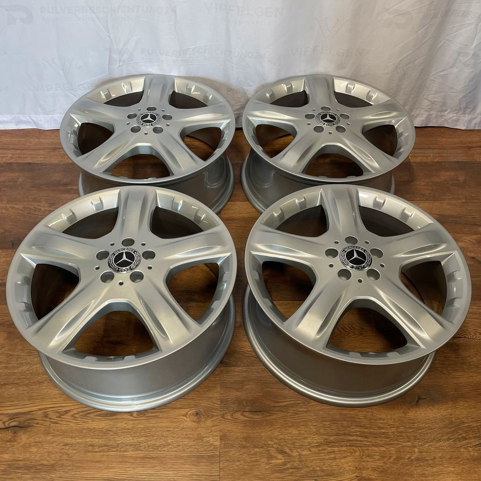 Originale 19 Zoll Mercedes ML W164 Alufelgen A1644011202 Felgen Leichtmetallfelgen silber (weitere Farben möglich)